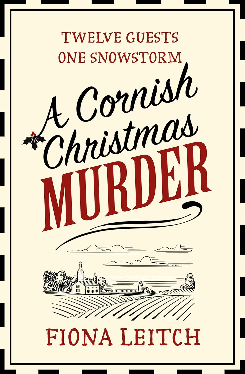 A Nosey Parker Cozy Mystery #04 A Cornish Christmas Murder (Fiona Leitch)-Fiction: Crime and mystery-買書書 BuyBookBook