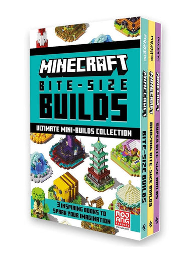 Minecraft Bite Size Builds (3 Books) (Mojang AB)