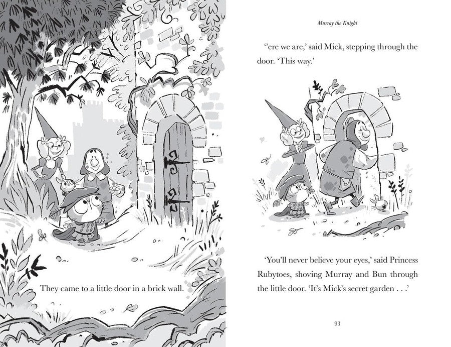 Murray and Bun #02 Murray the Knight (Adam Stower)-Children’s / Teenage fiction: Humorous stories-買書書 BuyBookBook