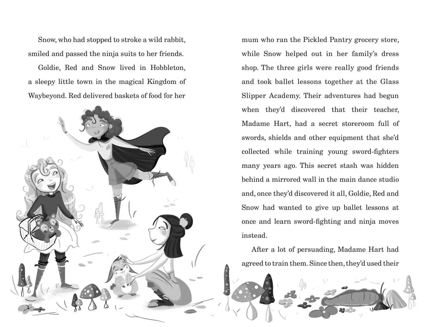 Fairytale Ninjas #03 Two and a Half Wishes (Paula Harrison)-Fiction: 歷險科幻 Adventure & Science Fiction-買書書 BuyBookBook