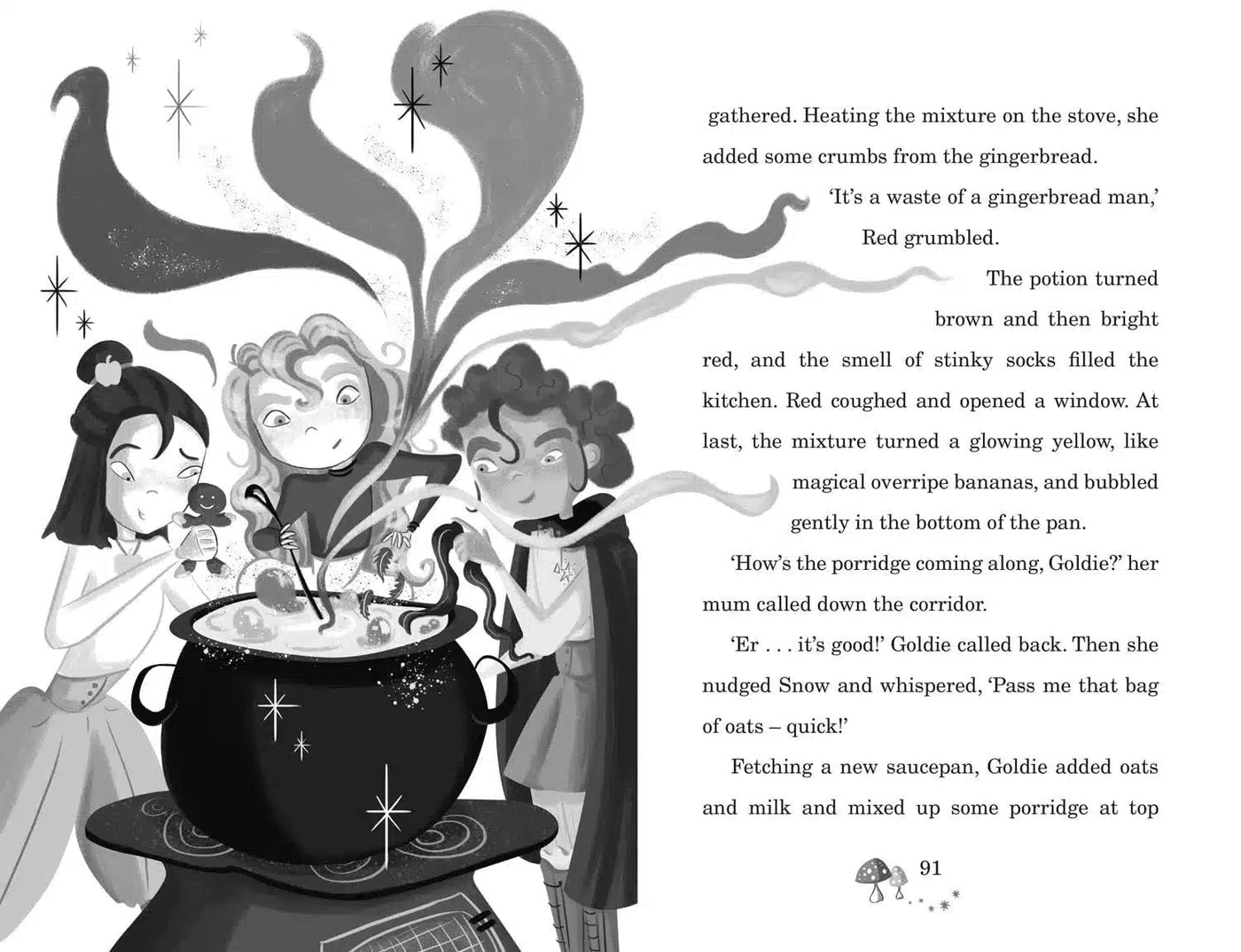 Fairytale Ninjas #03 Two and a Half Wishes (Paula Harrison)-Fiction: 歷險科幻 Adventure & Science Fiction-買書書 BuyBookBook