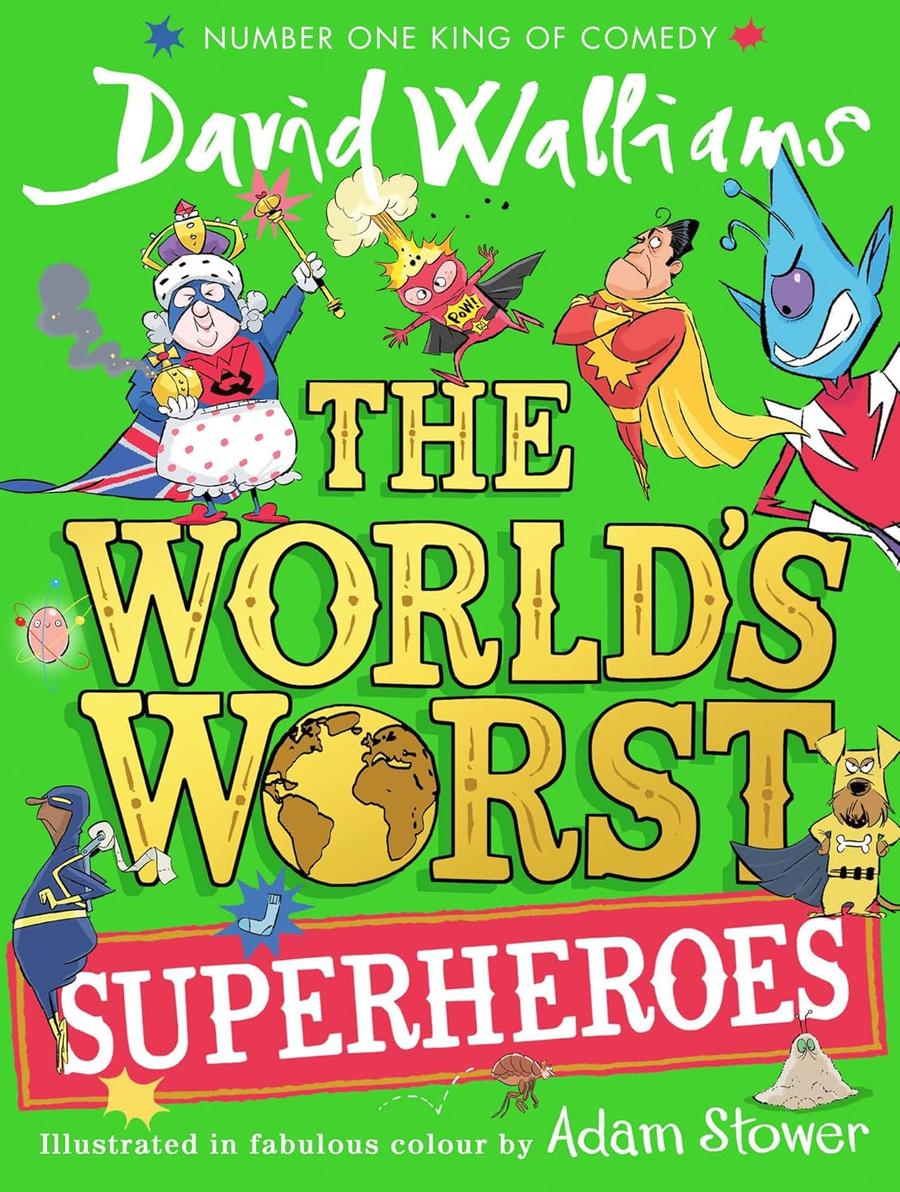 The World’s Worst Superheroes (Full Color)(David Walliams)-Children’s / Teenage fiction: Humorous stories-買書書 BuyBookBook