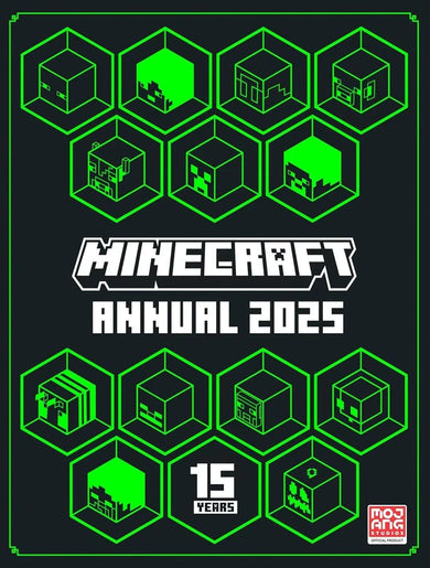 Minecraft Annual 2025 (Mojang AB) (Hardback)-Children’s / Teenage general interest: Hobbies/ quizzes/ toys and games-買書書 BuyBookBook