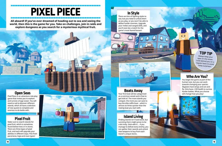 100% Unofficial Roblox Annual 2025-Children’s / Teenage general interest: Hobbies, quizzes, toys and games-買書書 BuyBookBook