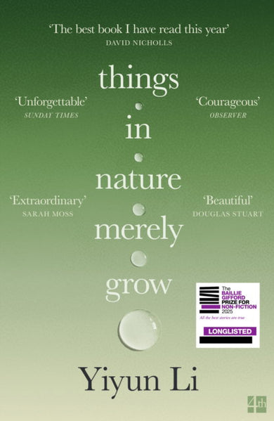 Things in Nature Merely Grow cover (ISBN 9780008753849)
