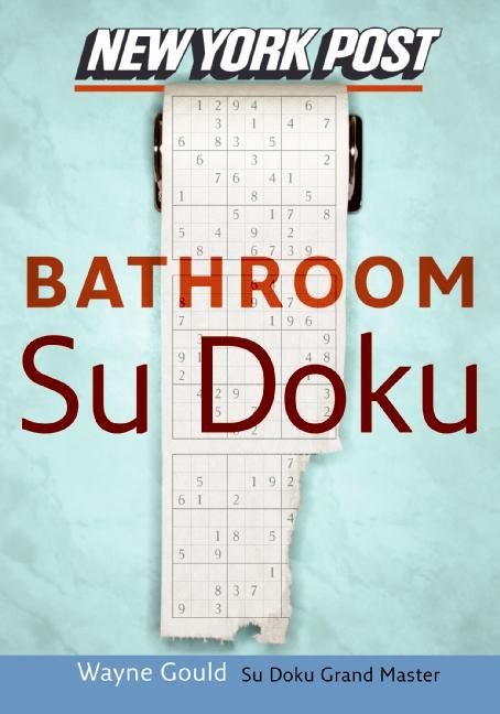 New York Post Bathroom Sudoku-Hobbies/ quizzes/ games-買書書 BuyBookBook