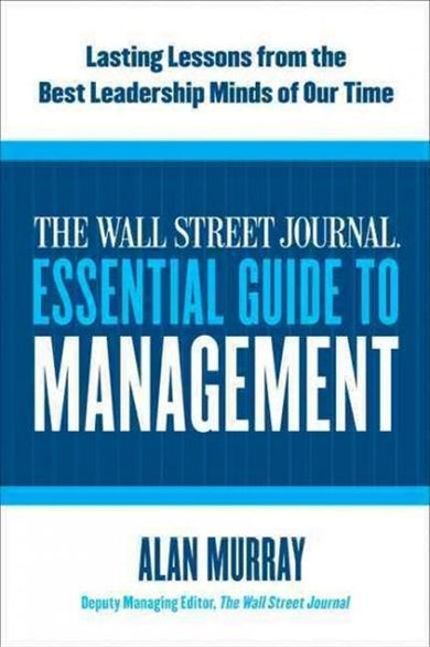 The Wall Street Journal Essential Guide to Management-Self-help/ personal development/ practical advice-買書書 BuyBookBook