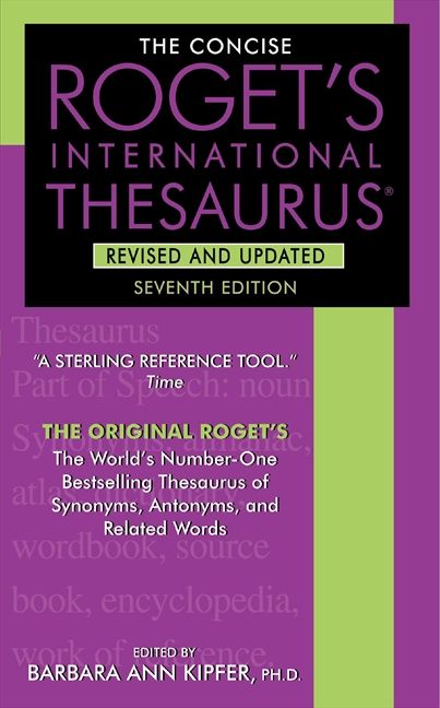 The Concise Roget's International Thesaurus, Revised and Updated, 7th Edition-Language and Linguistics-買書書 BuyBookBook