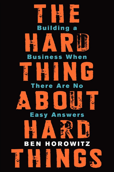 The Hard Thing About Hard Things-Business and Management-買書書 BuyBookBook