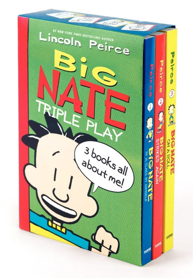 Big Nate Triple Play Box Set-Graphic novel / Comic book / Manga: genres-買書書 BuyBookBook