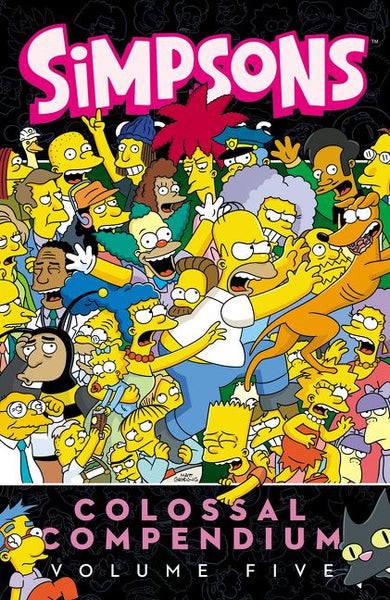 Simpsons Comics Colossal Compendium: Volume 5-Hobbies/ quizzes/ games-買書書 BuyBookBook