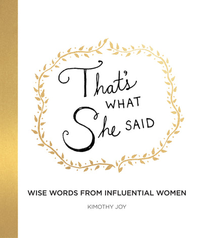 That's What She Said