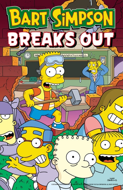Bart Simpson Breaks Out-Film/ television/ radio and performing arts-買書書 BuyBookBook