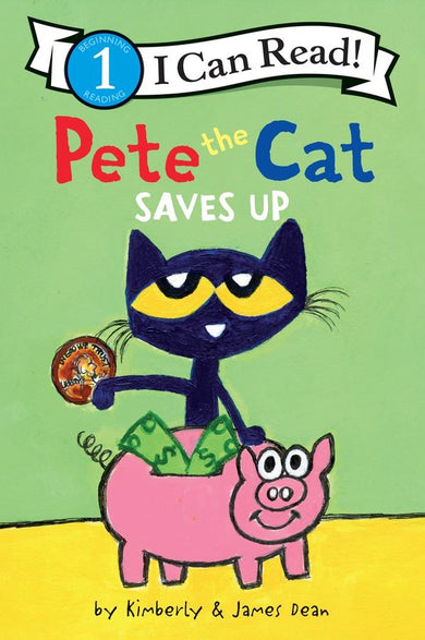 Pete the Cat Saves Up-Children’s Early years / early learning concepts-買書書 BuyBookBook