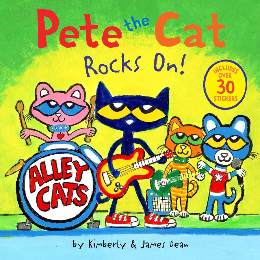 Pete the Cat Rocks On!-Children’s / Teenage fiction: General and modern fiction-買書書 BuyBookBook