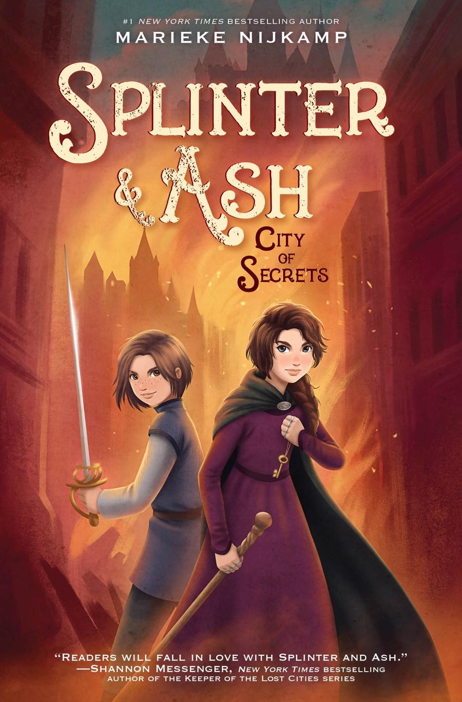 Splinter & Ash #2: City of Secrets-Children’s / Teenage fiction: General and modern fiction-買書書 BuyBookBook