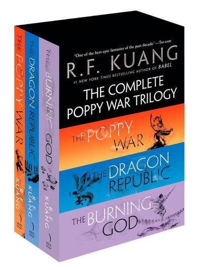 The Complete Poppy War Trilogy Boxed Set-Fiction: general and literary-買書書 BuyBookBook