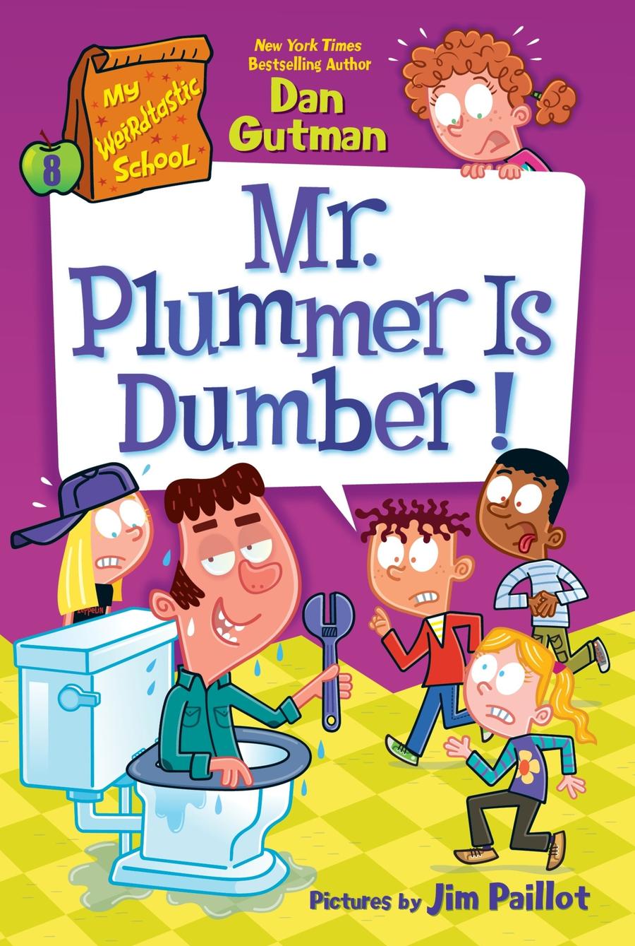 My Weirdtastic School #8: Mr. Plummer Is Dumber!-Children’s picture books-買書書 BuyBookBook