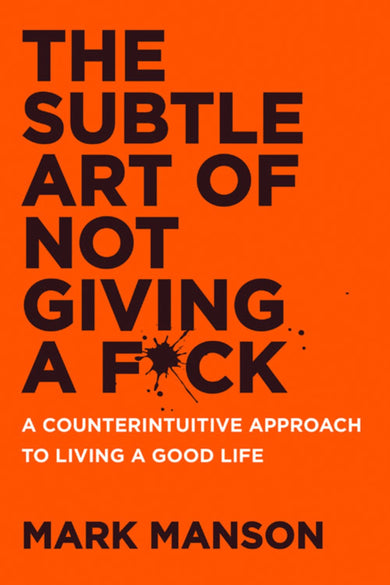 The Subtle Art of Not Giving a F*ck UK-Art: general-買書書 BuyBookBook