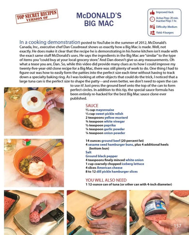 Top Secret Recipes Step-by-Step US - Paperback / softback