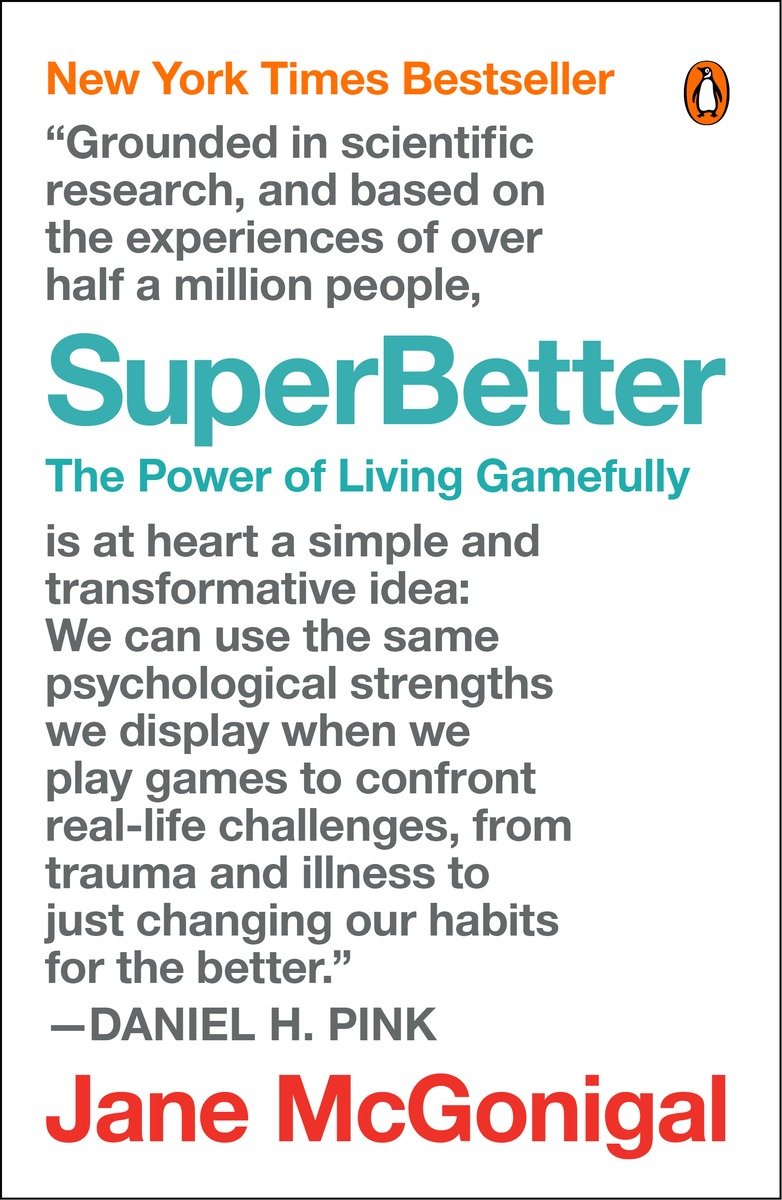 SuperBetter-Self-help/ personal development/ practical advice-買書書 BuyBookBook