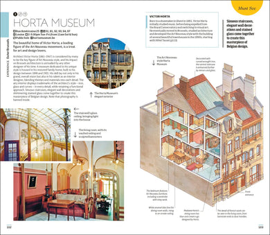 DK Brussels, Bruges, Antwerp and Ghent US - Paperback / softback