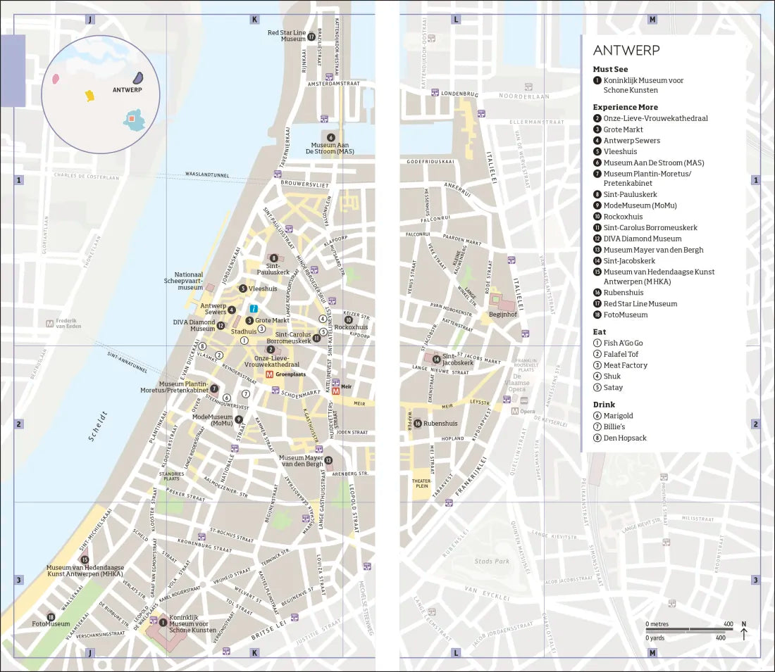 DK Brussels, Bruges, Antwerp and Ghent US - Paperback / softback