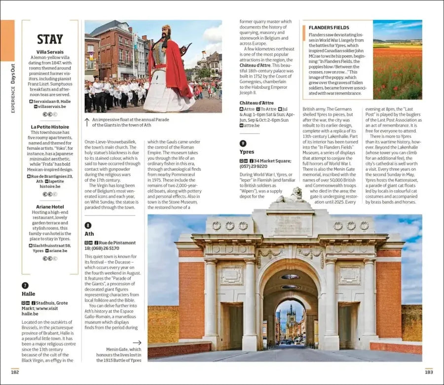 DK Brussels, Bruges, Antwerp and Ghent US - Paperback / softback