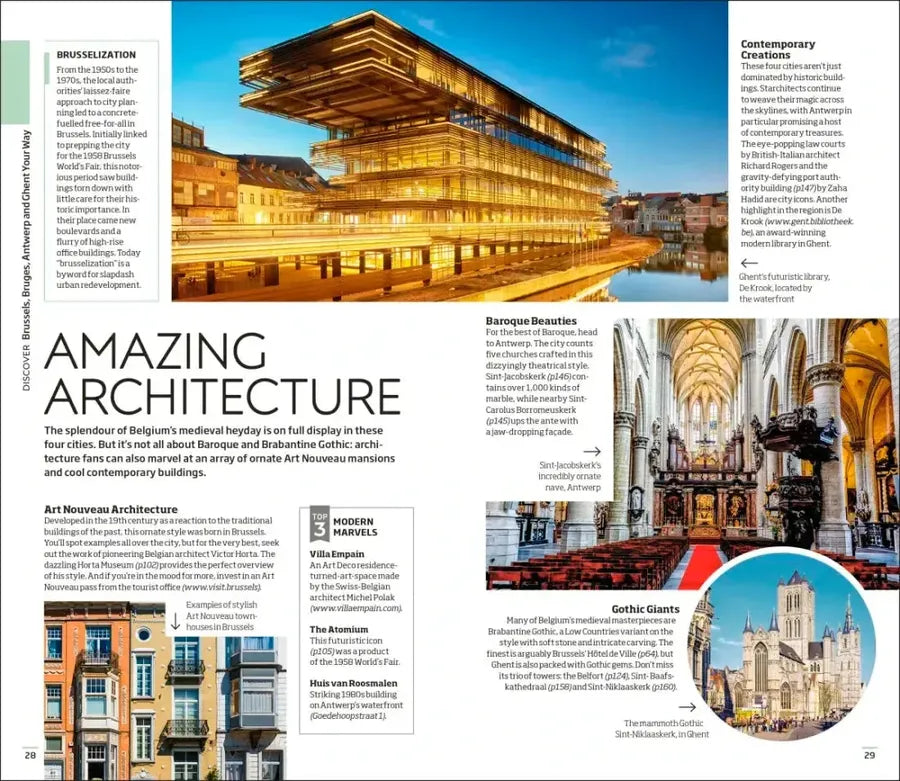 DK Brussels, Bruges, Antwerp and Ghent US - Paperback / softback