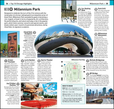 DK Top 10 Chicago US - Paperback / softback (9780241462812)