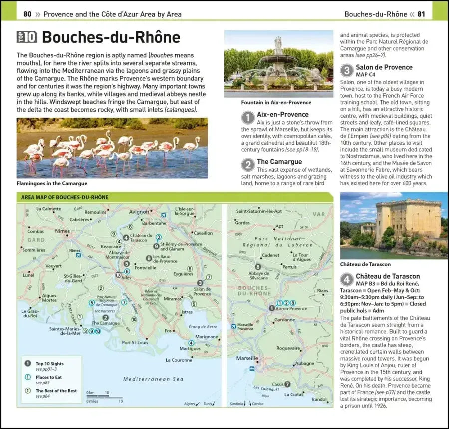 DK Top 10 Provence and the Cote d'Azur US - Paperback / softback
