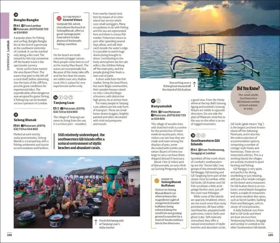 DK Bali and Lombok US - Paperback / softback (9780241473948)