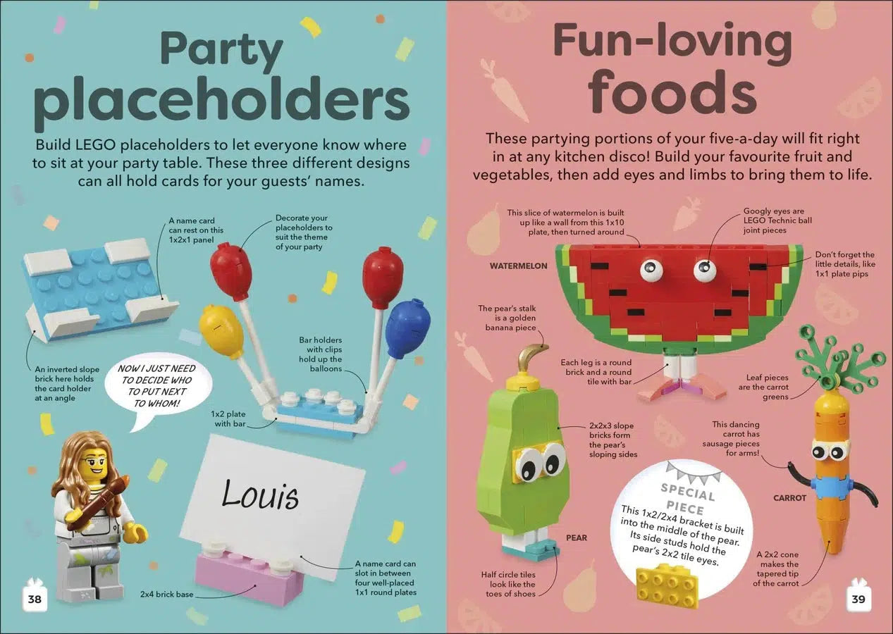 LEGO Party Ideas-Children’s / Teenage general interest: Building bricks, blocks and construction toys-買書書 BuyBookBook