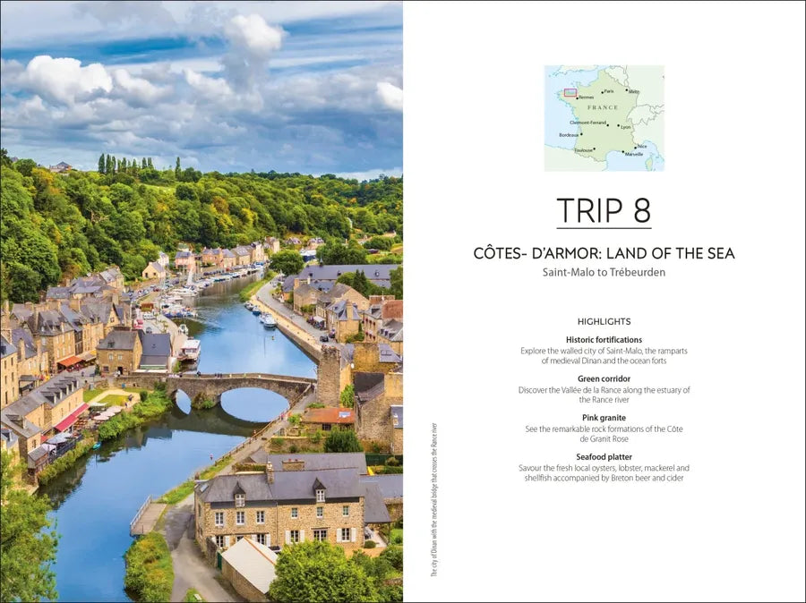 DK Road Trips France US - Paperback / softback