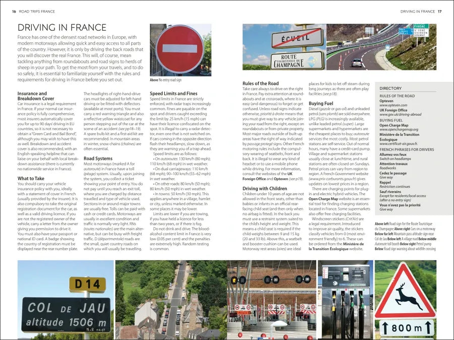 DK Road Trips France US - Paperback / softback