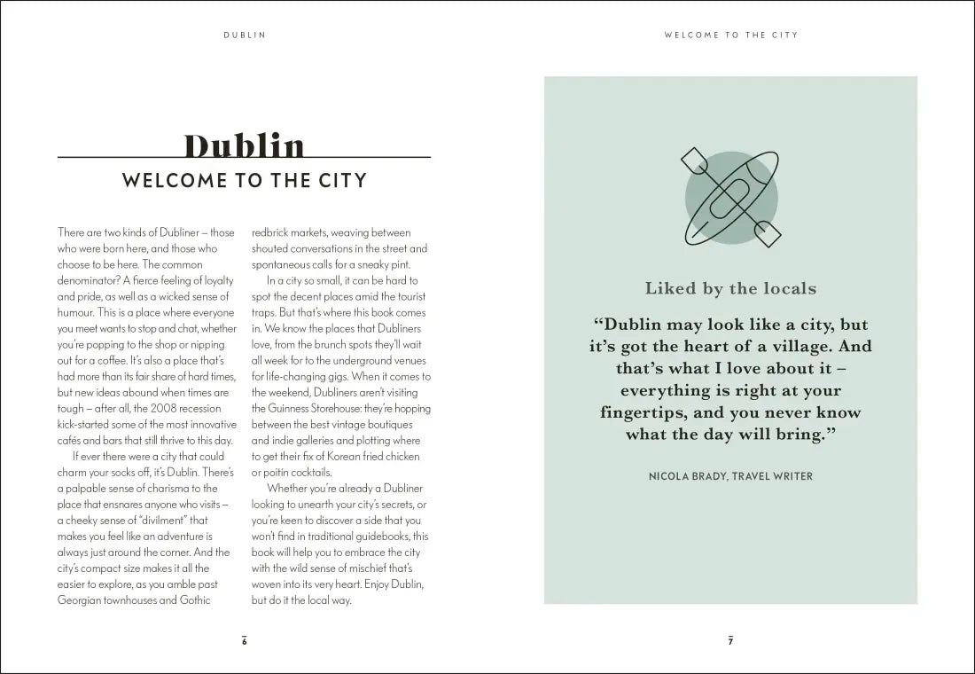 Dublin Like a Local US - Hardback