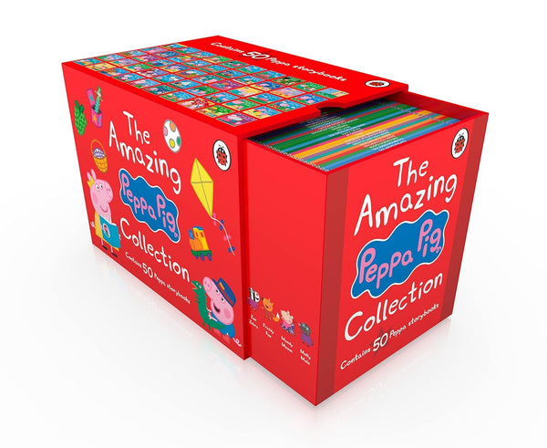 Peppa Pig: The Amazing Collection 1-50 Red Box (Ladybird)
