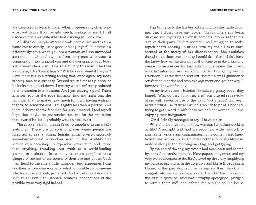 The View From Down Here US - Hardback