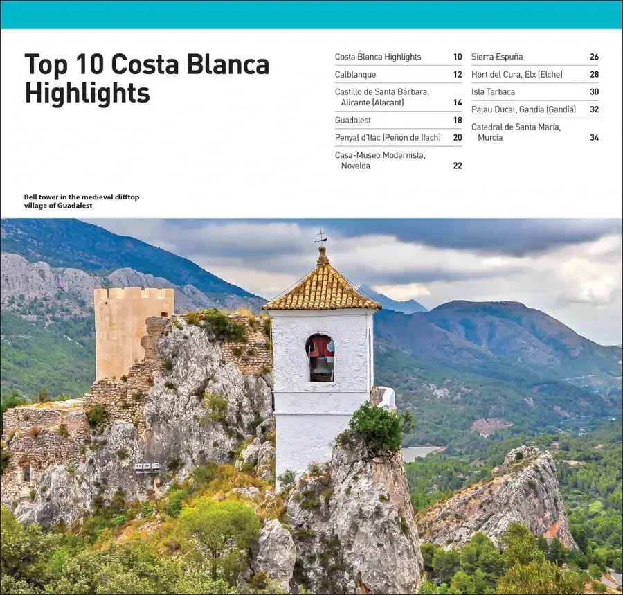 DK Top 10 Costa Blanca US - Paperback / softback