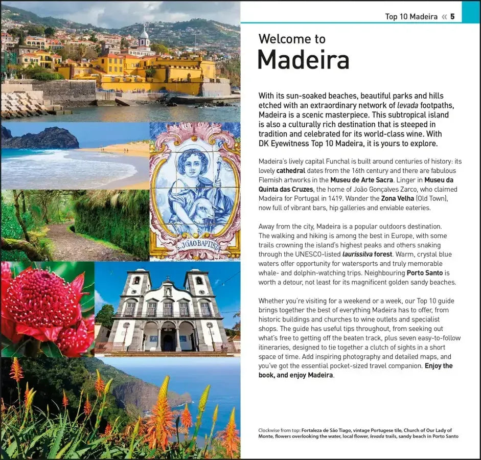 DK Top 10 Madeira US - Paperback / softback