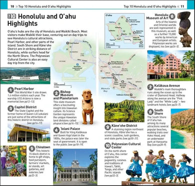 DK Top 10 Honolulu and O'ahu US - Paperback / softback (9780241622346)