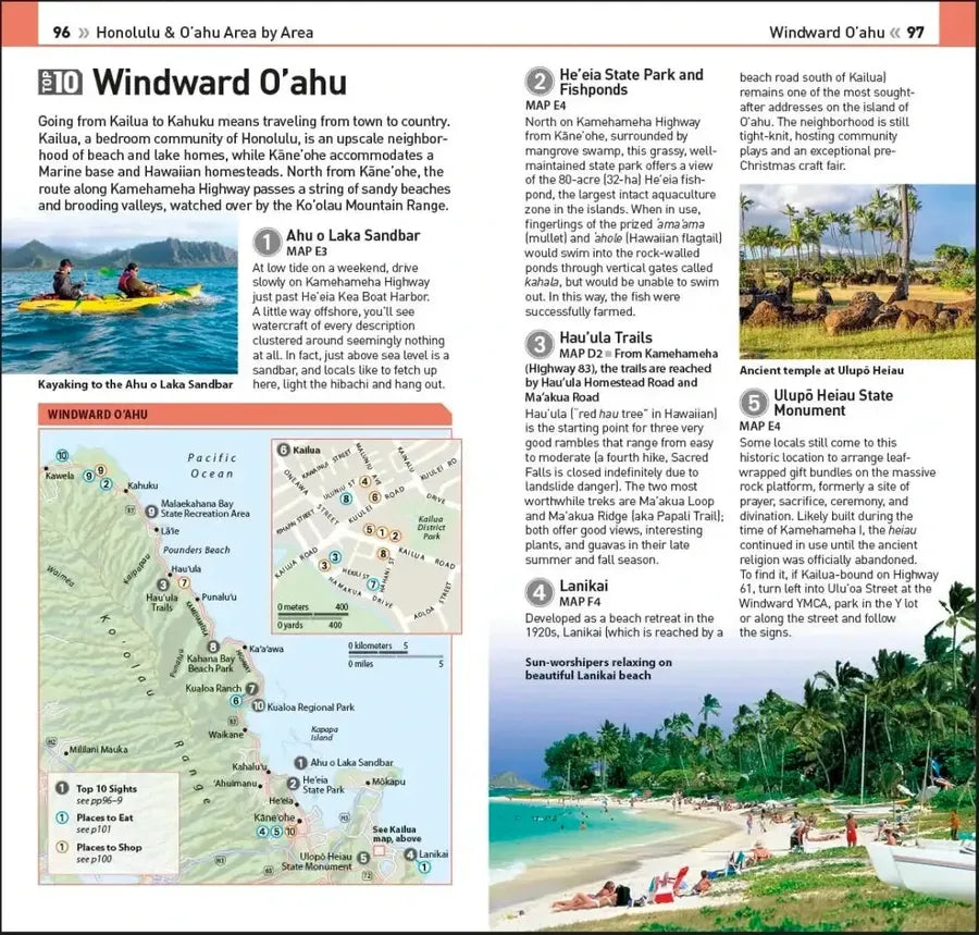 DK Top 10 Honolulu and O'ahu US - Paperback / softback (9780241622346)