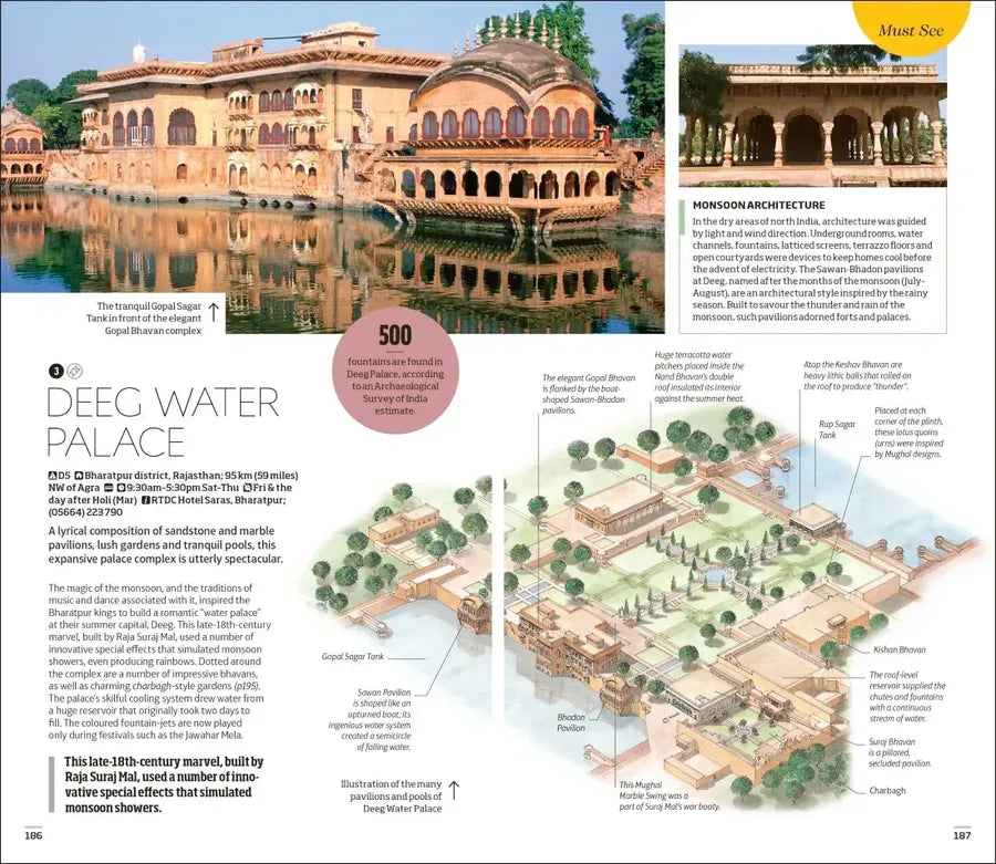 DK Delhi, Agra and Jaipur US - Paperback / softback