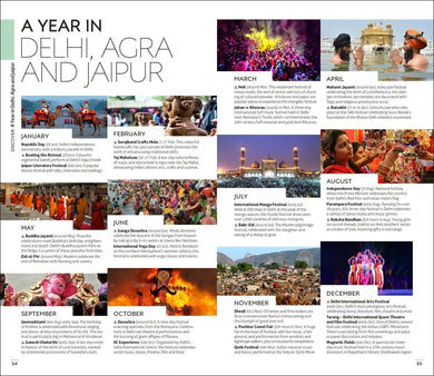 DK Delhi, Agra and Jaipur US - Paperback / softback