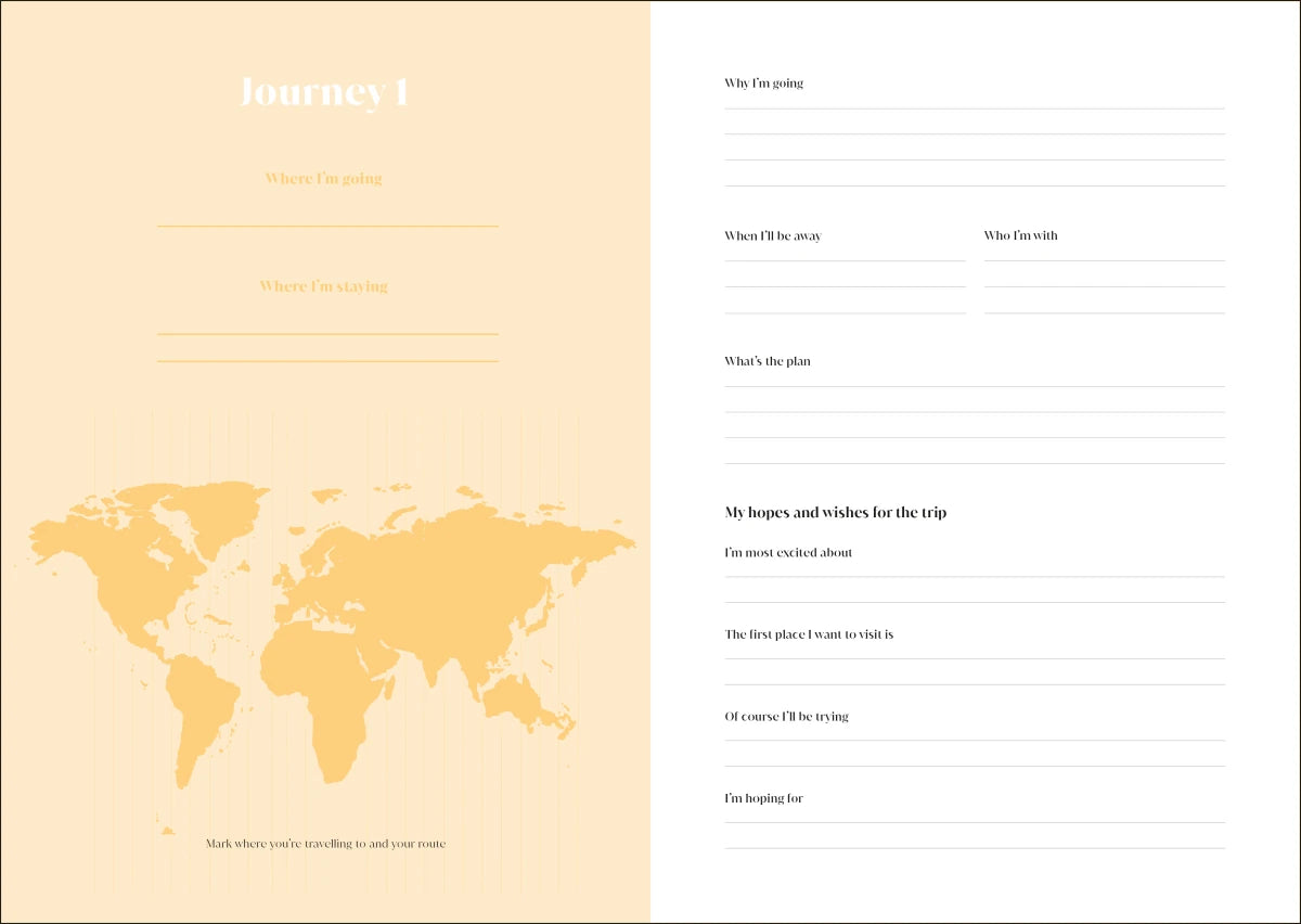 Travel Journal US - Hardback