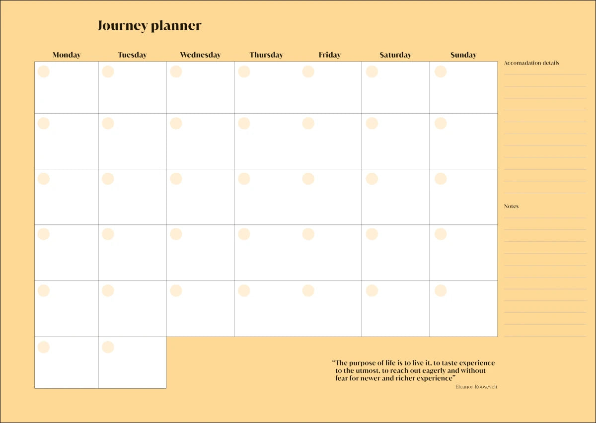 Travel Journal US - Hardback