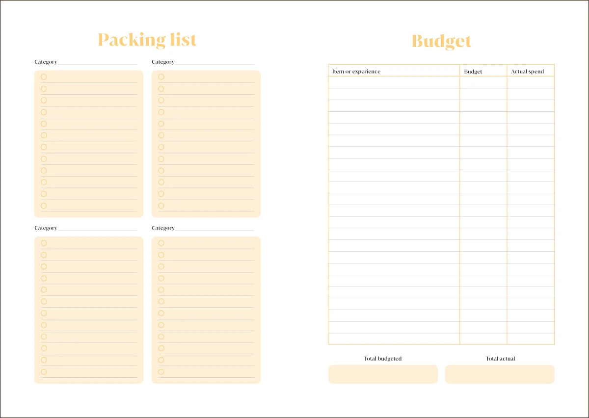 Travel Journal US - Hardback