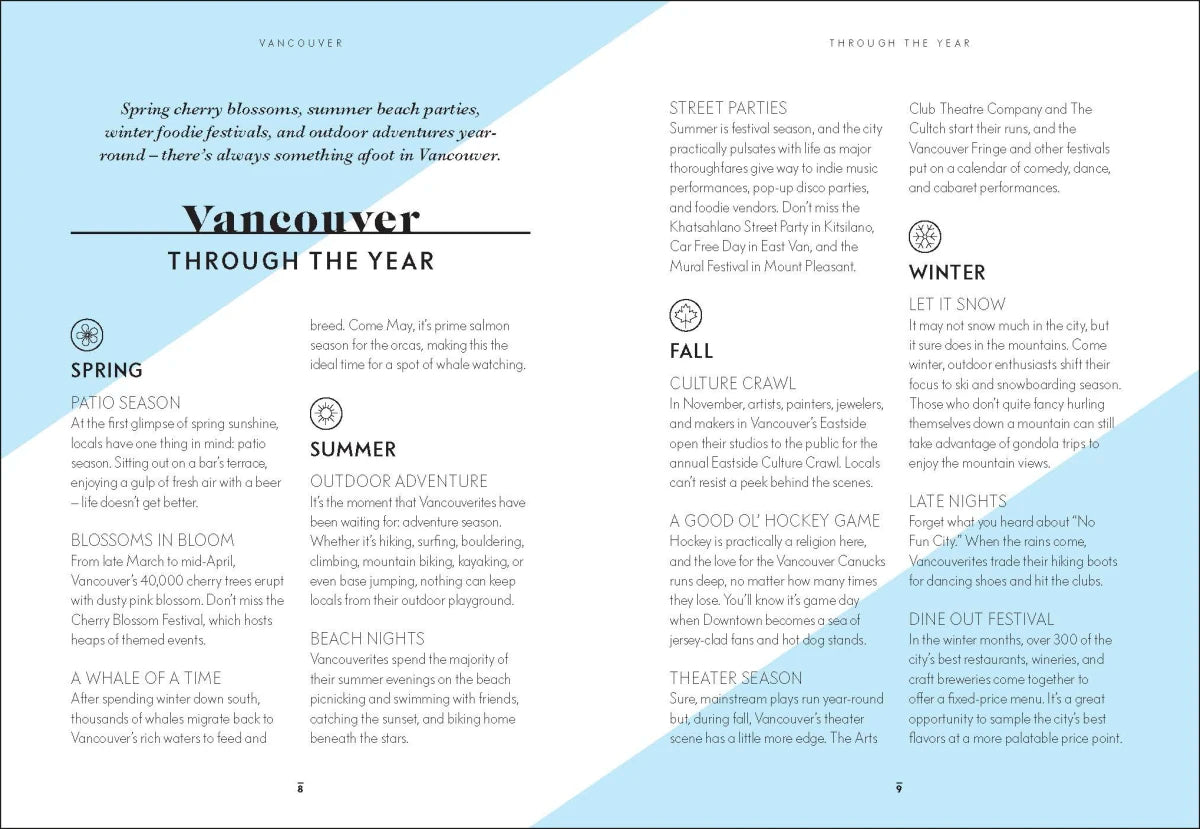 Vancouver Like a Local US - Hardback