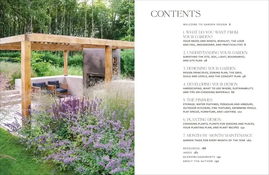 How to Design a Garden US - Hardback