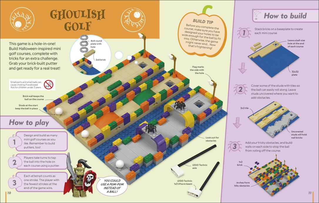The LEGO Halloween Games Book
